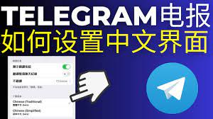 如何将 Telegram 应用程序切换为中文？